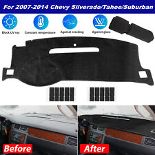 Fit For Chevy Silveradotahoesuburban 2007-2014 Us Dashboard Pad Dash Cover Mat