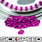 50 Pc Pink Wheel Rivets For Wheelrim Lip P13