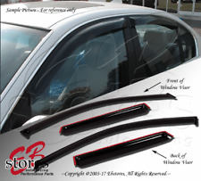 Vent Shade Window Visors Deflector Ford Focus 08-11 4 Door Sedan S Se Ses 4pcs