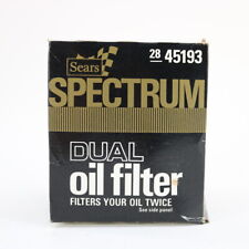 Sears Spectrum Dual Oil Filter 28 45193