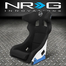 Nrg Innovations Frp-600wt Fiberglass Sim Fixed Back Bucket Racing Seat Large