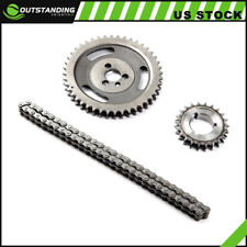 Roller Timing Set For Chevy 350 400 327 305 283 383 262 265 Sbc Sb Chain Gear