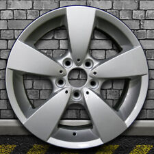Full Face Bright Fine Silver Oem Wheel For 2006-2007 Bmw 525i - 17x7.5