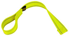 Country Brook Design Hot Yellow Winch Hook Pull Strap With Reflective Nylon