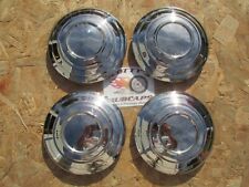 1932 Stainless Wire Wheel Hubcaps Plain Set Of 4 - Brand New A6031p 5 34 Lip