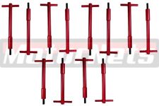 Sb Ford Red Billet Tall T-bar Valve Cover Hold Down Kit Sbf 289 302 351w Bolts