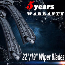 New 2219 Bracketless Windshield Wiper Blades J-hook Oem Quality All Season