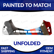 New Painted To Match Unfolded Front Bumper For 2014 2015 2016 Mazda 3 Sedan