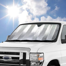 Large Jumbo Size Dual-layer Sun Shade Reversible For Car Truck Suv Windshield