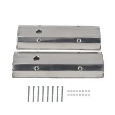 Fabricated Tall Valve Covers 14 Billet Rail For 1958-86 Sbc Chevy 350 383 400