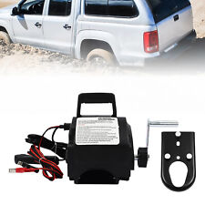 Portable Electric Winch For Pulling Boats Trucks And Other Heavy Objects 2000lbs