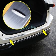 For Toyota Venza Harrier Rear Bumper Cover Trunk Sill Protector Stainless Steel