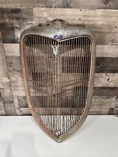 Vintage Original 1934 Ford Grille Grill Deluxe Coupe Sedan Hot Rat Rod Custom 34
