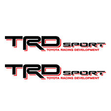Trd Sport Decals For Tacoma Racing Development Sticker Oem