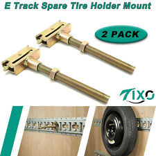 2pcs E-track Spare Tire Trailer Mount For Enclosed Trailer Truck Semi W5 Bolt