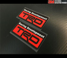 2 Pics Trd Racing Development Hilux Jdm Reflective Sticker