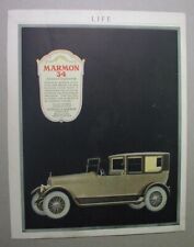 Marmon Automobiles 8 Ads 1911-1929 Nordyke Indianapolis Fenestra Steel