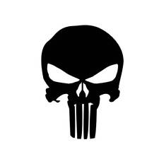 Punisher Decal All Sizes Punisher Sticker Choose Color