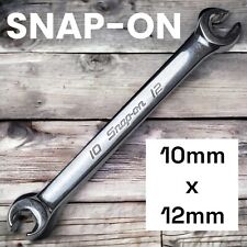 Snap On Rxfms1012b Usa 10mm-12mm 6 Point Metric Double End Flare Nut Wrench Tool