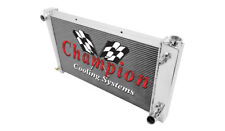 4 Row Wr Champion Radiator For 1967 - 1972 Gmc Chevrolet Truck 28 Core