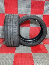 2x 24535 R19 Michelin Pilot Sport Cup 2 Tires 632 Tread 2453519