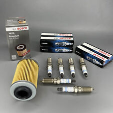 Bosch 3474 Oil Filter Double Platinum Spark Plug For Cadillac Cts Chevycamaro