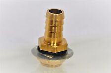 Vacuum Bagging Fitting Adapter Chuck Locking Nut Sealer Washer Brass 12 Barbed