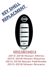 New Smart Key Shell Case For 5 Button Nissan Models Kr5s180144014 Super Strong 