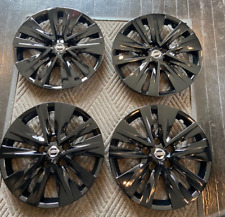 Oem Set Of 4 Nissan Altima Hubcaps Wheel Covers 2020-2023 16 Gloss Black 53102