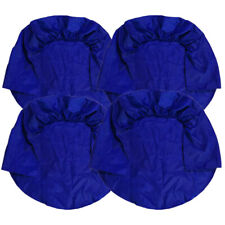 Car Camper Wheel Tire Covers Sun Protector Snow Uv Oxford Cloth Blue 32in 4pcs