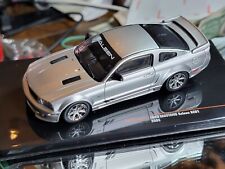 Ixo 143 Ford 2005 Mustang Saleen S281 Metallic Grey Silver European Import Rare