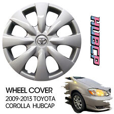 New Hubcap Wheel Cover Carsure Oe 15-in 61147a Fit For Toyota Corolla 2009-2013