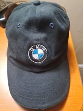 Bmw Lifestyle Black Adjustable Strapback Hat Cap Embroidered