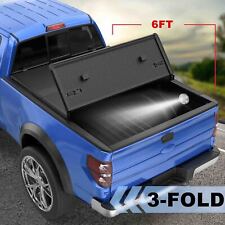 6ft Bed Fiberglass Truck Tonneau Cover For 83-11 Ford Ranger 94-10 Mazda B2300