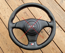 Audi A4 S4 B5 80 A6 S6 4b A8 S8 D2 S-line New Leather Steering Wheel New