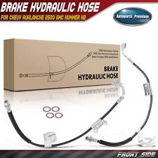 Front Lhrh Side Brake Hydraulic Hose For Chevrolet Avalanche 2500 Gmc Hummer H2