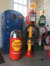 Vintage Eco Air Meter Gas Oil Shell Restored With Lights Gas Station