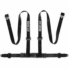 Sparco 04604bv1nr 2 Inch 4 Point Safety Seat Belt Harness Black