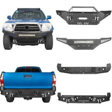 Full Width Front Or Rear Bumper Wwinch Skid Plate For 2005-2015 Toyota Tacoma