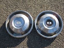 Genuine 1967 Chevy Caprice 14 Inch Hubcaps Wheel Covers