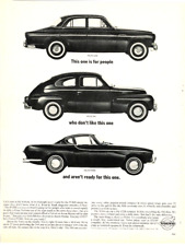 1963 Volvo P1800 544 122s Import Automobile Vintage Print Ad Car