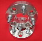 1 Wheels Spacers Ford 1974-1993 Mustang 4 Lug Machined 12 X 20 Studs And Nuts