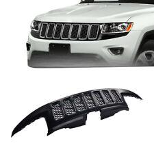 Front Bumper Honeycomb Mesh Grille Grill For 14-16 Jeep Grand Cherokee Srt8 Type