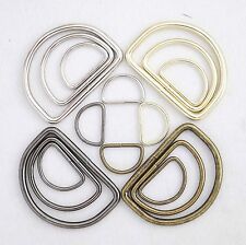 Metal D-ring Welded For Strapspursesbagschoose Quantity Size Color Usa
