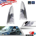 Clear Side View Mirror Lights Housings For 2003-2006 Ford Expedition Front Lhrh