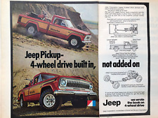 Vintage 1977 Jeep Honcho Original Color Ad A367