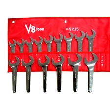 V-8 Tools Service Wrench Set 34 Thru 1-58 15pc
