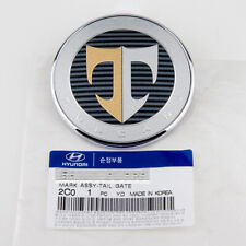 Genuine Tuscani Tiburon Tail Gate Trunk Emblem 86330-2c000 For Hyundai