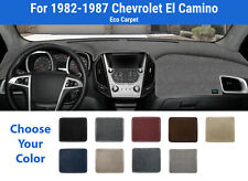 Dashboard Dash Mat Cover For 1982-1987 Chevrolet El Camino Poly Carpet