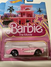  Hot Wheels Barbie The Movie 1956 Corvette Pink 